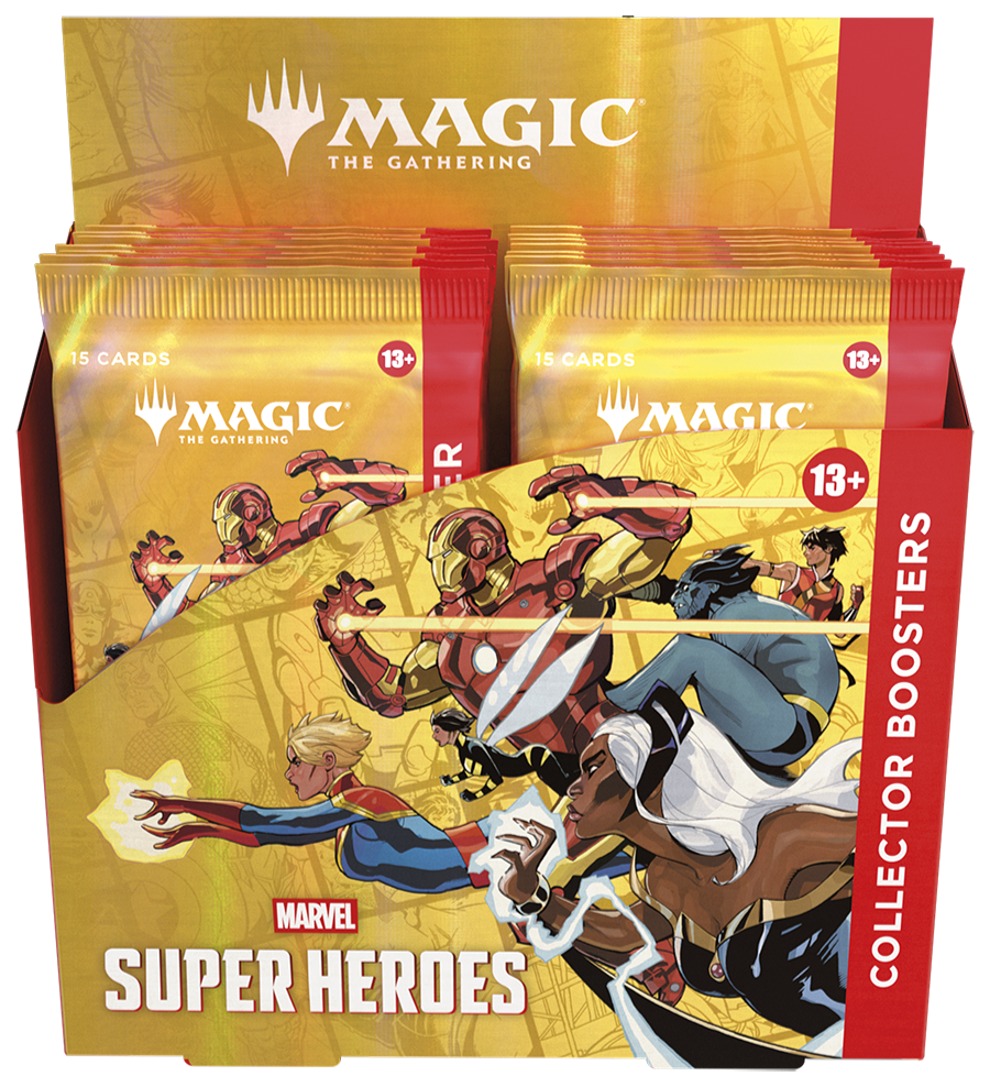 Magic: The Gathering - Universes Beyond - Marvel Super Heroes - Collector Booster Box (12x Packs)