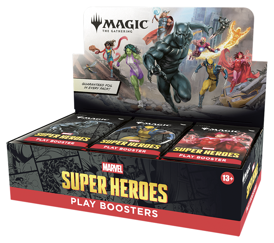 Magic: The Gathering - Universes Beyond - Marvel Super Heroes - Play Booster Box (30x Packs)