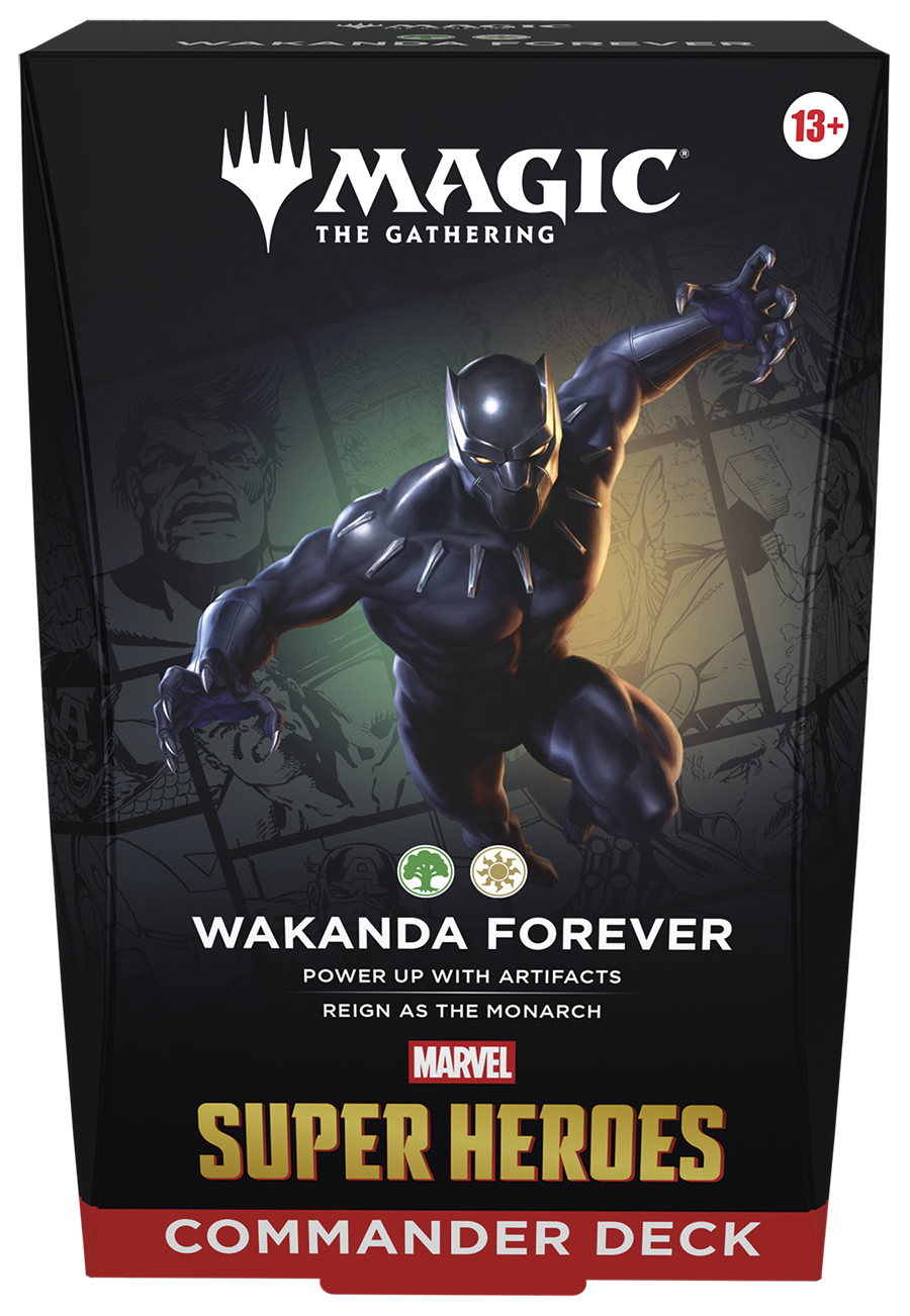 Magic: The Gathering - Universes Beyond - Marvel Super Heroes - Commander Deck: Wakanda Forever