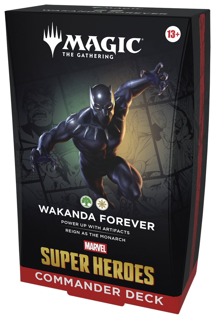 Magic: The Gathering - Universes Beyond - Marvel Super Heroes - Commander Deck: Wakanda Forever