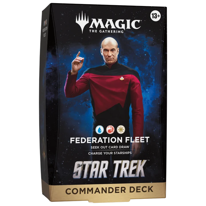 Magic: The Gathering - Star Trek - Commander Deck - Federation Fleet - Pre-Order Release Date: 13th of November 2026