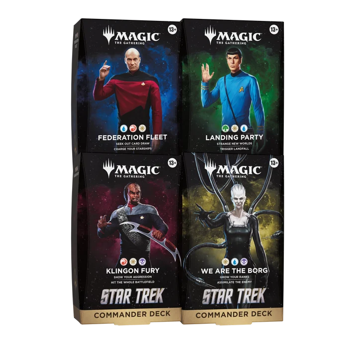 Magic: The Gathering - Star Trek - Commander Deck Set - Pre-Order Release Date: 13th of November 2026
