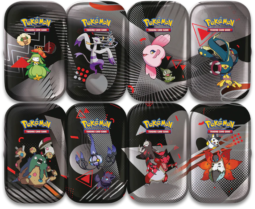 Pokemon TCG - Scarlet & Violet - Black Bolt & White Flare - Mini Tin (1 Tin)