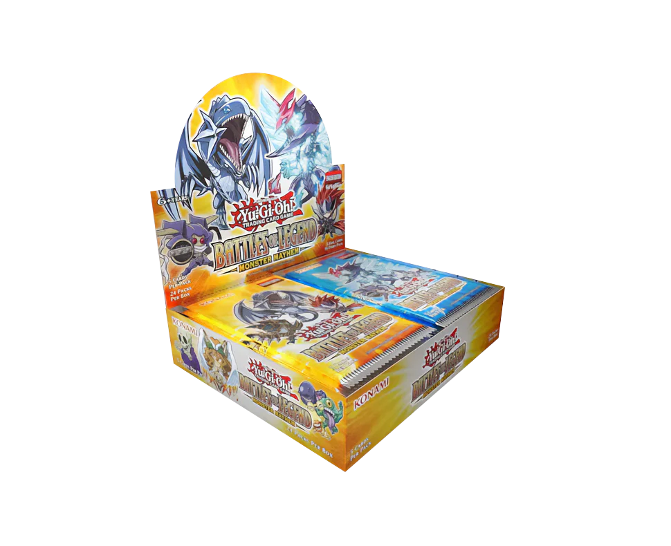 yugioh battles of legend monster mayhem booster box Yu-Gi-Oh! TCG - Battle of Legends: Monster Mayhem