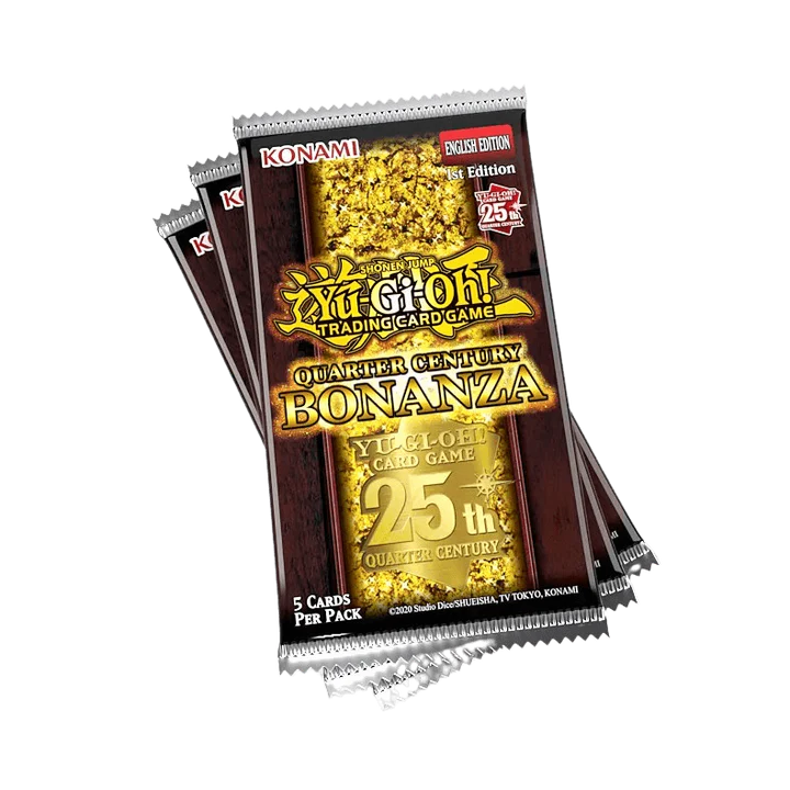 Yu-Gi-Oh! TCG - Quarter Century Bonanza - 3-Pack Booster Tuckbox