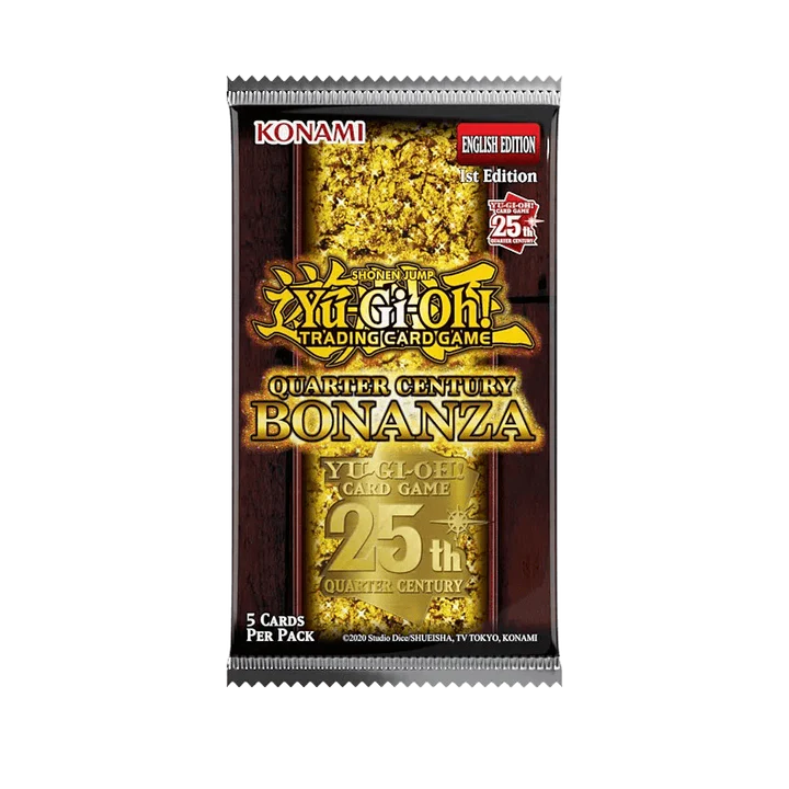 Yu-Gi-Oh! TCG - Quarter Century Bonanza - 3-Pack Booster Tuckbox