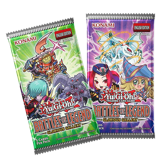Yu-Gi-Oh! - Battles of Legend: Glorious Gallery - Booster Box (24x Packs) (1st Edition) - Pre-Order - 4th of June 2026