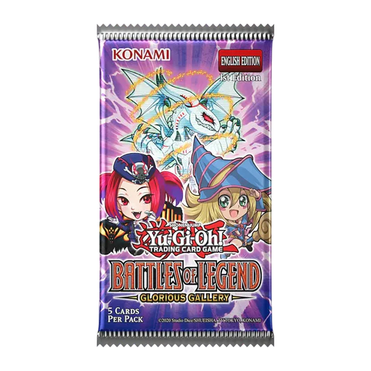Yu-Gi-Oh! - Battles of Legend: Glorious Gallery - Booster Box (24x Packs) (1st Edition)
