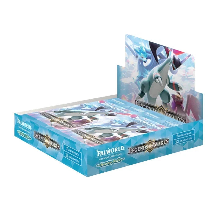 Legends Awaken Palworld Official Card Game English Booster Box with 12 packs