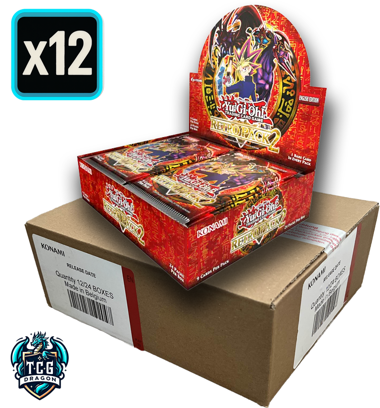 Yu-Gi-Oh! TCG - Retro Pack 2 - Booster Box - Case (12x Booster Boxes) Yu-Gi-Oh! TCG - Retro Pack 2 - Booster Box - Case (12x Booster Boxes)